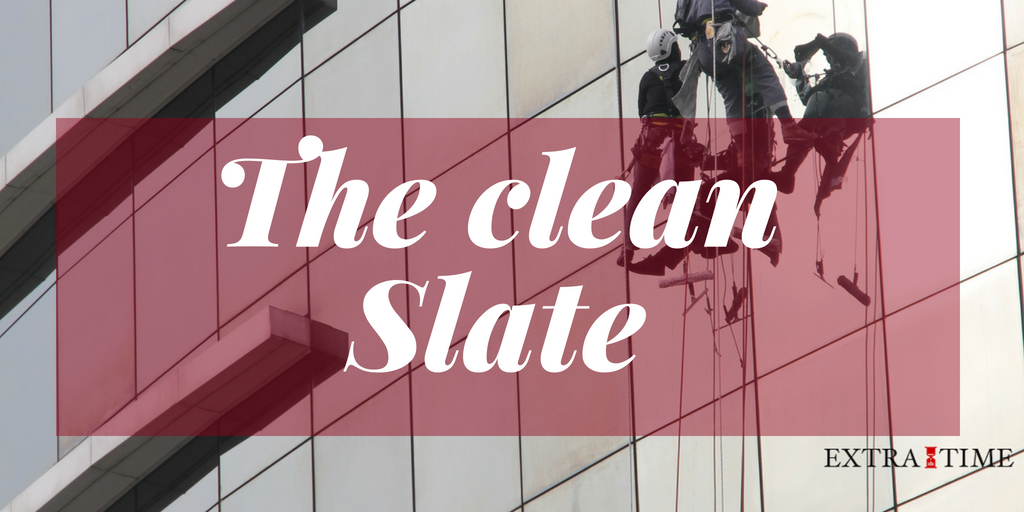 Waar kan je een reset of een clean slate gebruiken?