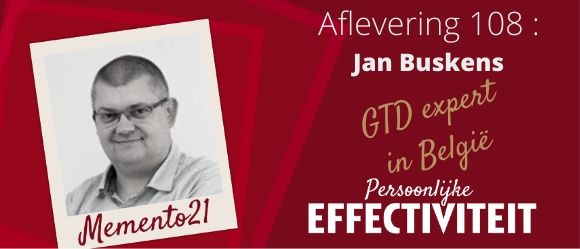 Afl 108 Interview Jan Buskens  Doorwinterde GTD expert in België